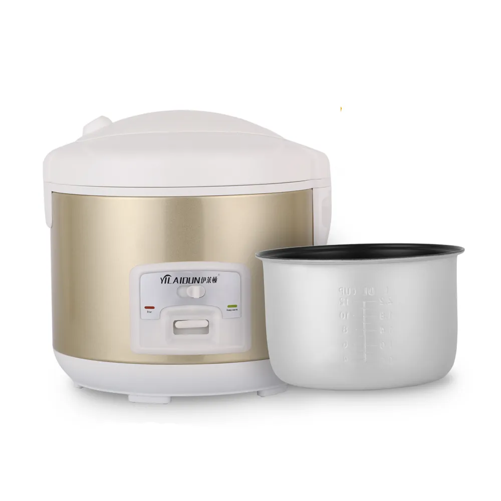 Vietnam Best Selling Plastic Lid and Base 1.8L Aluminum Inner Pot China Stainless Steel Deluxe Rice Cooker