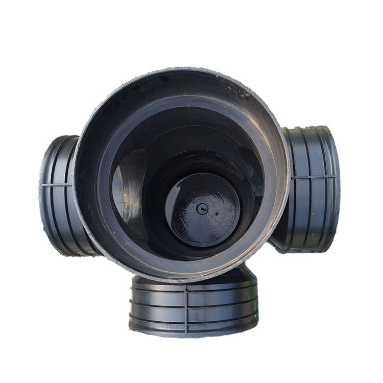 DN315mm-1000mm подземный черный дренаж люк инспекции колодец инспекция камера