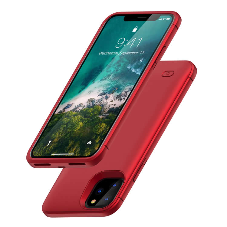 Новейшее тонкое Резервное зарядное устройство для iphone 11