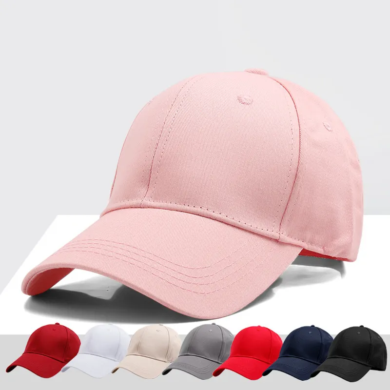 Custom Logo Adjustable Classic Dad Hat Cotton Baseball Hats Men Women Promotional Ball Caps For Outdoor