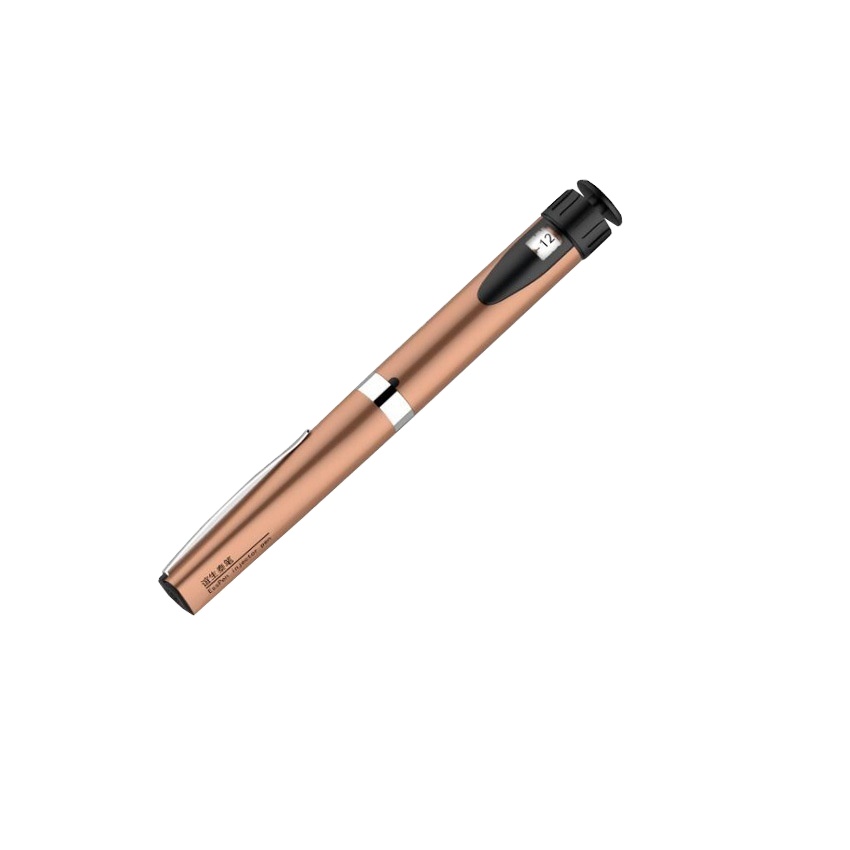 Multiple use of insulin pre-filled syringe with pen type self-delivery system insulin injection pen