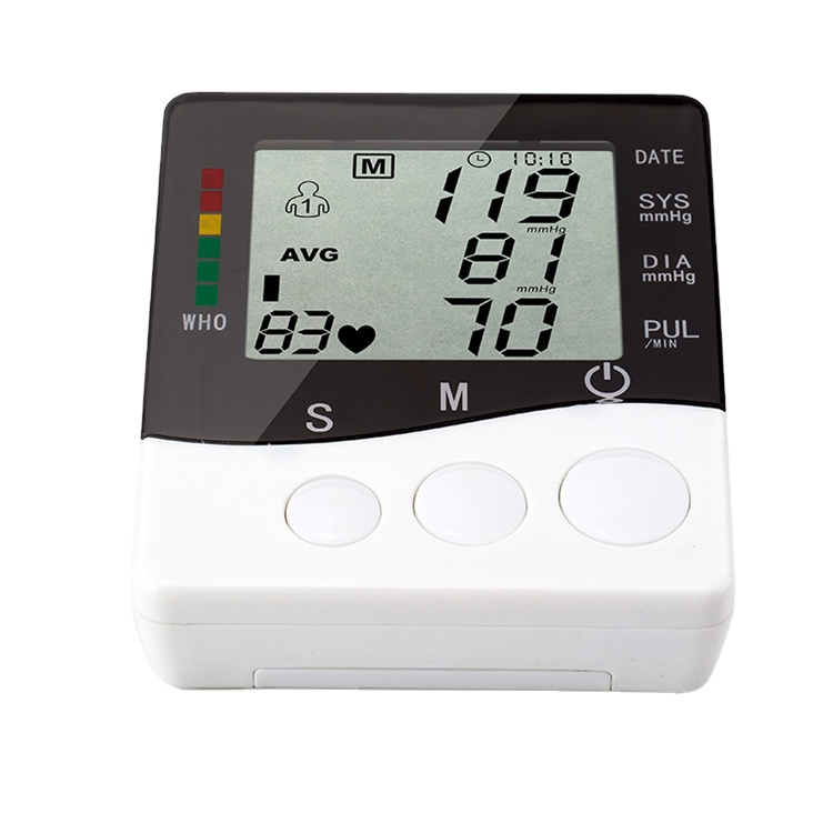 China Factory Wholesale Indoor Blood Pressure Monitor Home B.P Electronic Blood Pressure Monitor
