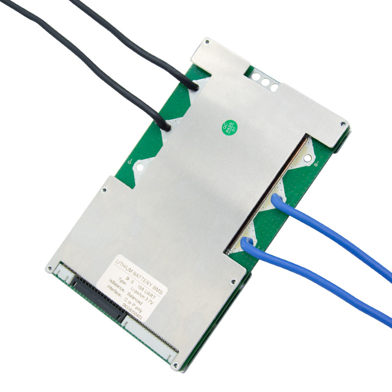 Система управления аккумуляторами smart charger bms communicate uart 80a 72v 24s lifepo4 battery bms