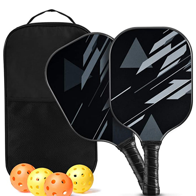 Pop Pickleball Paddle Set Honeycomb Prolite логотип Pu ручки для профессионального Oem Pickleball Paddle кленовый цвет