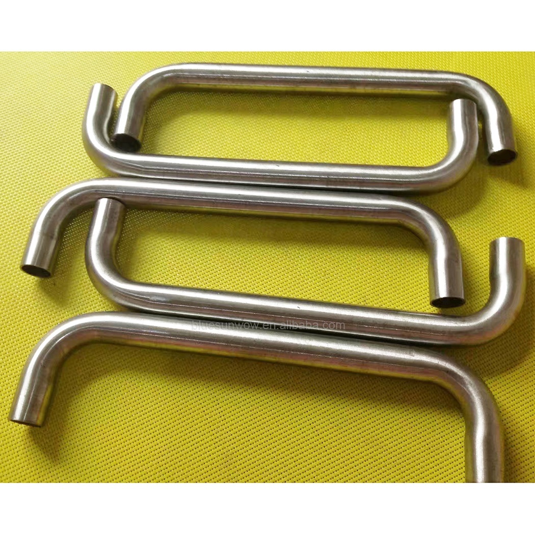 Titanium Mandrel Bend Stainless Steel Polished Exhaust Tubing Mandrel Bend Fabrication Custom Bent Aluminum Tube