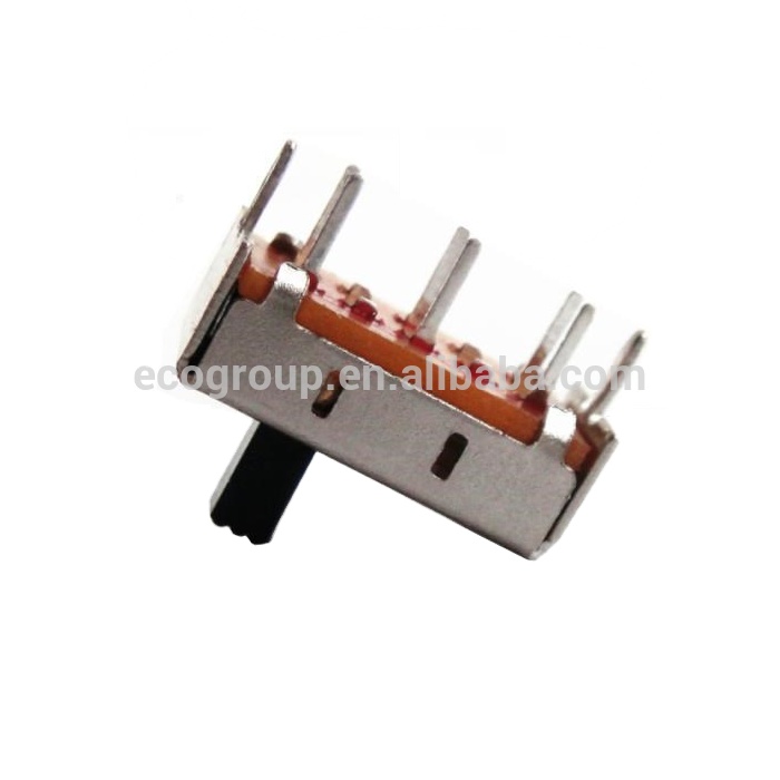 6 pose 2 position dip smd Miniature Slide 12v Switch SS-1