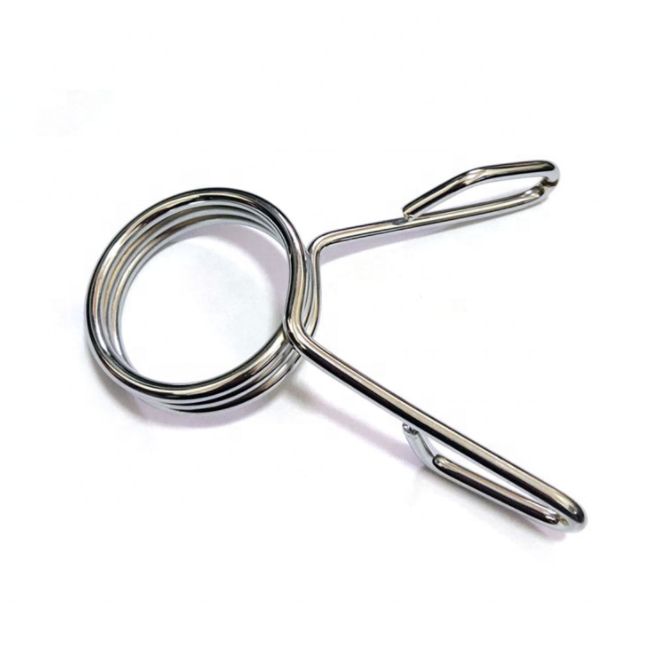 Barbell collar clips new design aluminium barbell collar clip non slip barbell clip