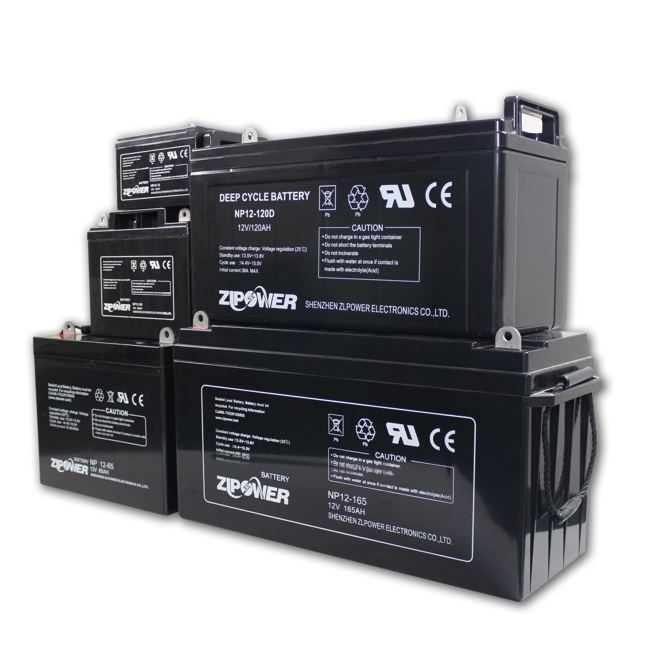 Zlpower 12V 100AH 120AH 150AH 200AH 300AH герметичный AGM свинцово-кислотный многократного цикла глубокого заряда-разряда солнечные батареи