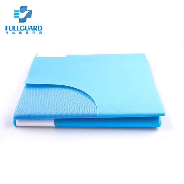 Medical disposable Sterile Surgical Field U Drape Utility With Tape