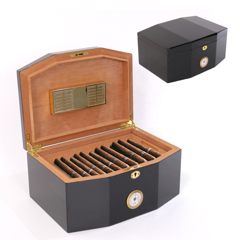 Роскошная Лаковая коробка для сигар FUREN из красного дерева 34,5*24*17 см, хьюмидор