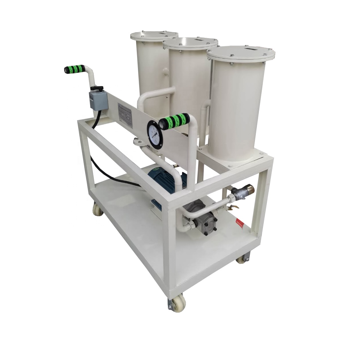 Hydraulic oil filtration machine oil cleaning equipment
