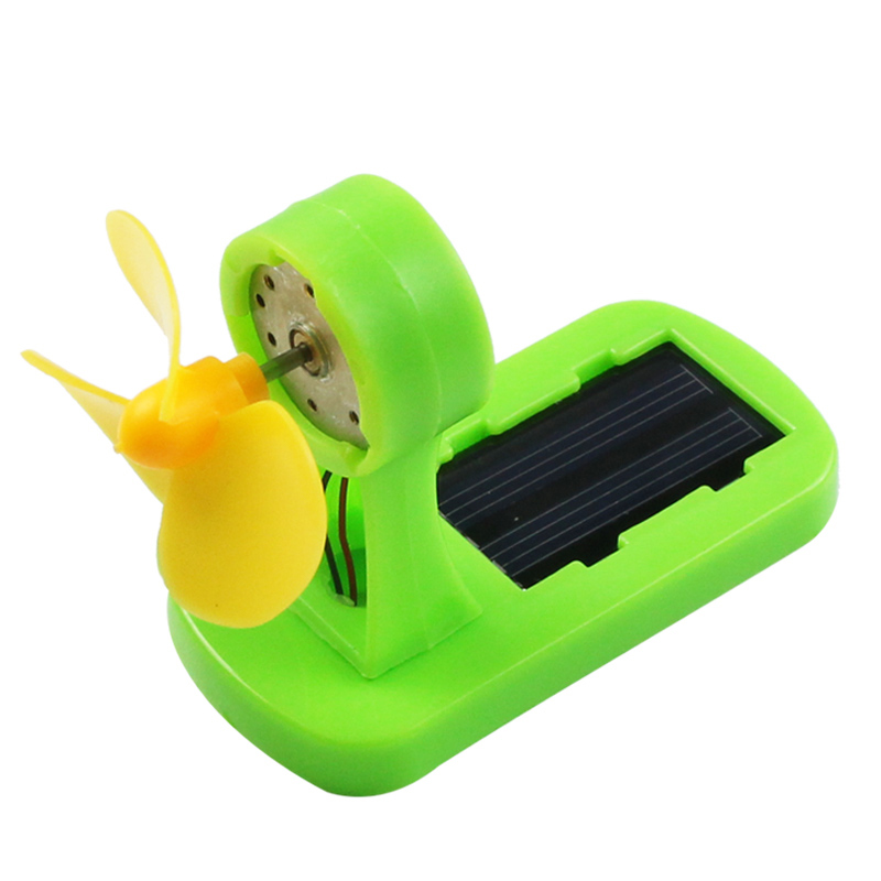 Simple light control fan diy technology Light control circuit experiment kit Solar energy tester