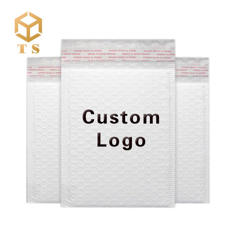 Customized printed poly air bubble mailer bag Padded plastic mailing bags Shock resistant packaging bubble padded envelope