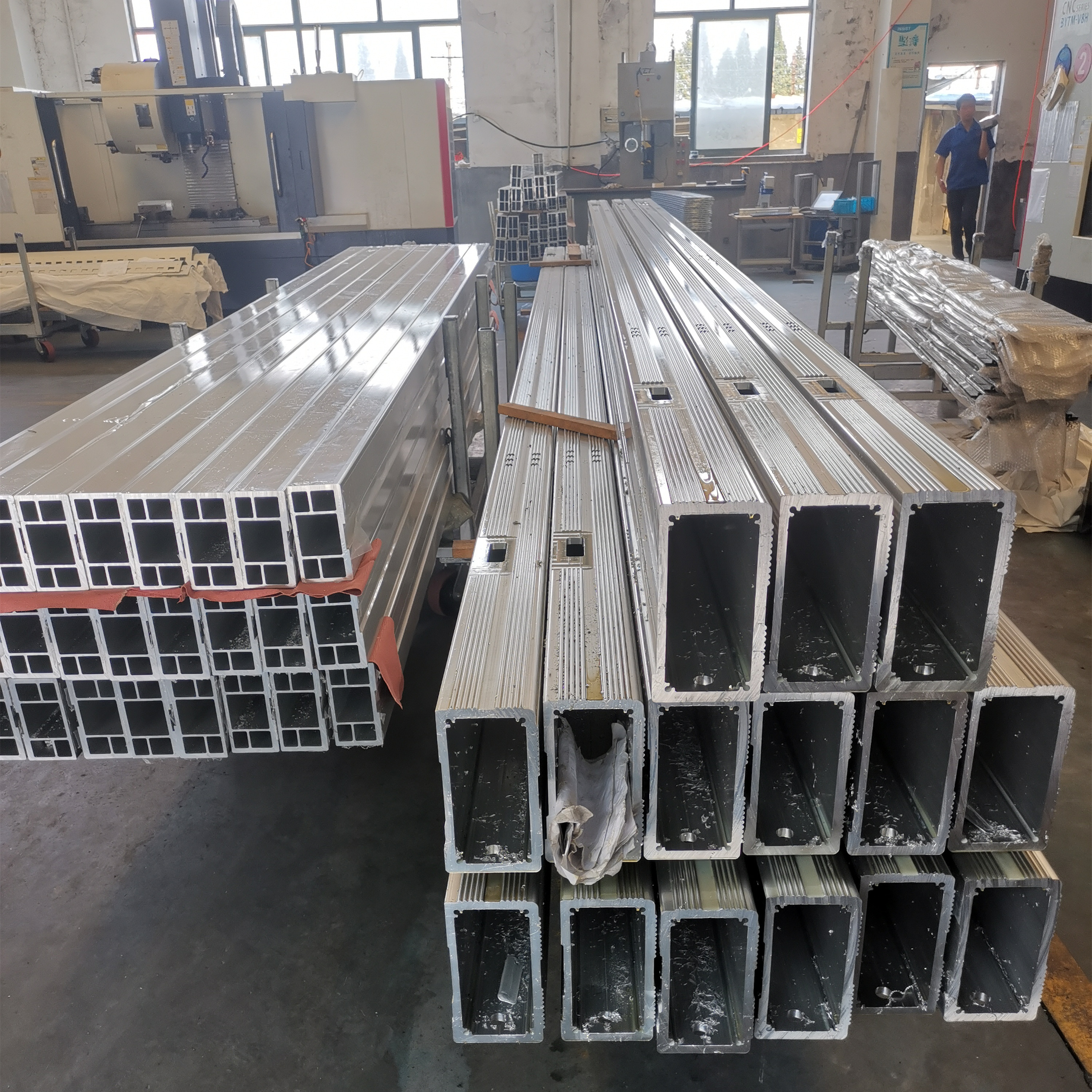 Алюминиевая кареточная балка для УФ-принтера Cnc экструзионный промышленный алюминиевый экструзионный профиль
