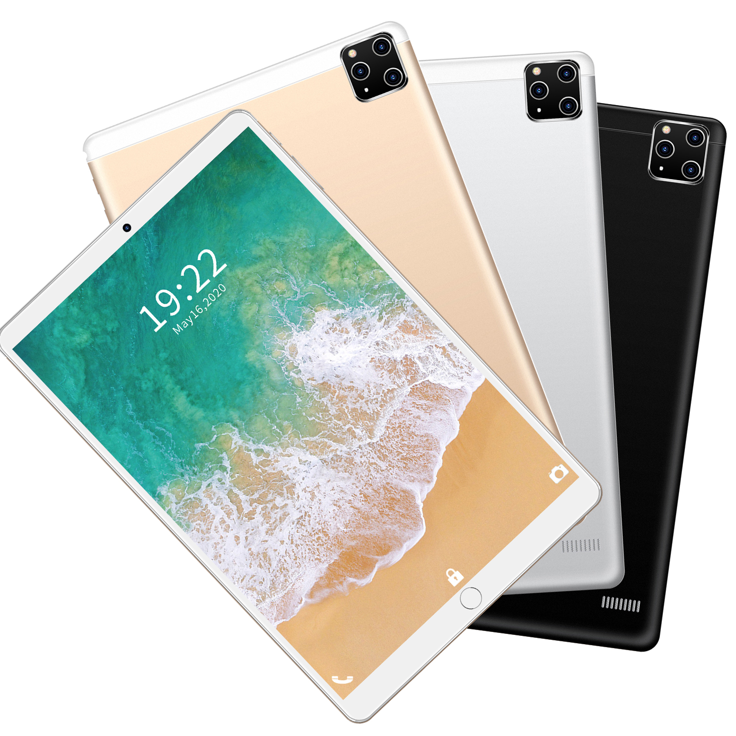 10,1 "планшетный ПК с системой андроида и 7,0 Octa Core 2 Гб RAM, 16 ГБ ROM, HD, Wi-Fi, Dual Sim 3G планшетофон (плафон) Планшетные ПК