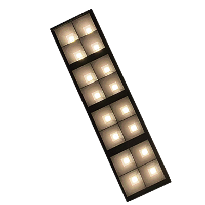 Светодиодные жалюзи панели объем производства 1195*295 мм 40 Мощность LED решетка панели света
