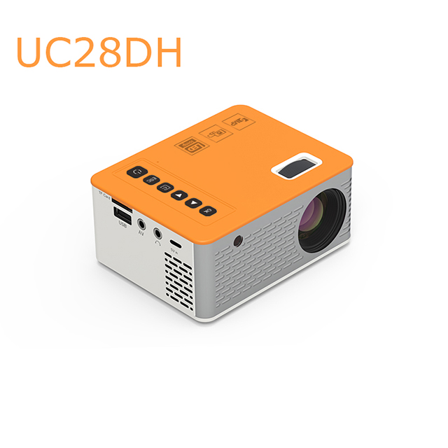 2021 UNIC UC28DH Dowlab новейший мини ЖК-проектор бизнес и образование светодиодный экран зеркального отображения телефона USB видео проектор