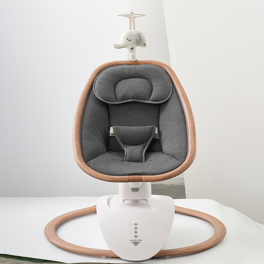 Manufactory Baby Swing For Newborns Electric Infant Bouncer Swing Music 3 Preset Melodies 5 Speed Baby Rocking Chair