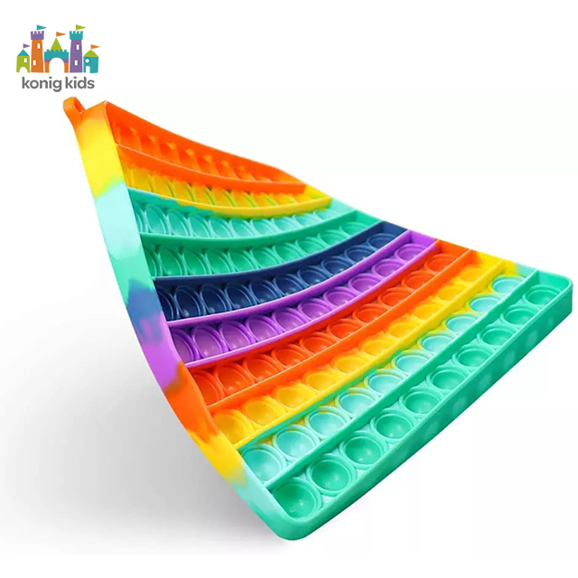 Konig Kids Popular Toys 2021 Pop Fidget Brinquedo Sensory Toys Silicone Soft Fidget Toys