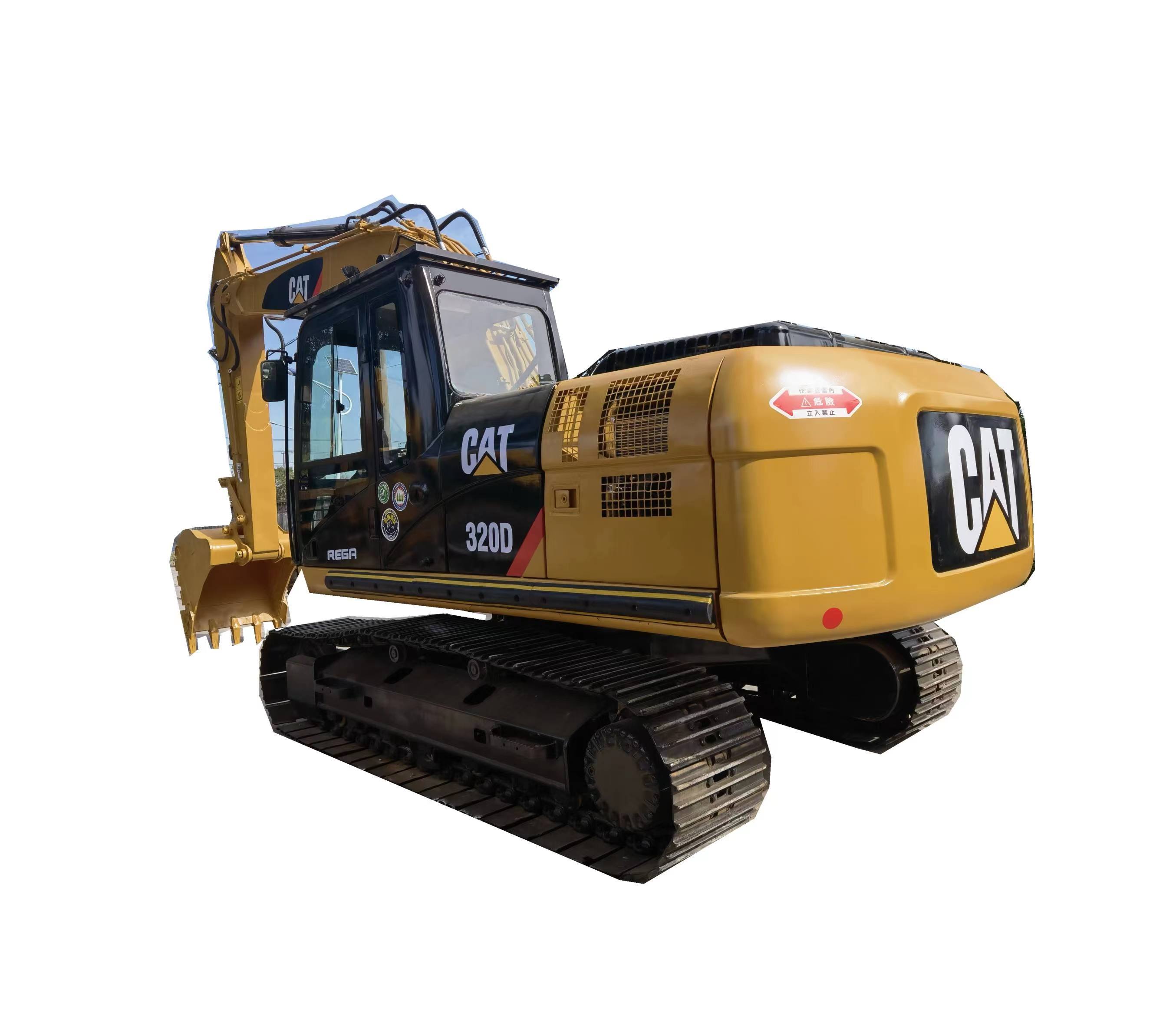 Б/у строительный экскаватор Caterpillar 320D, земляной движущийся экскаватор серии CAT, б/у экскаваторы