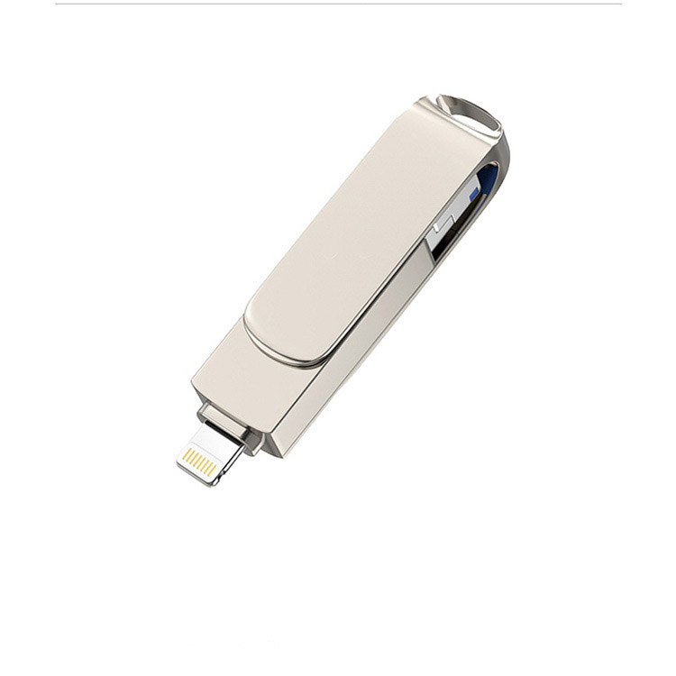 OTG USB флэш-накопитель 64 Гб Фотокарта для мобильного телефона iPhone USB 3,0