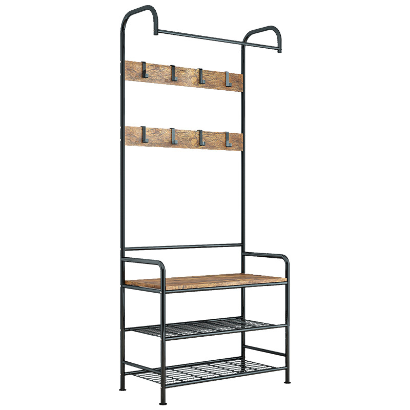 Modern Shoe Coat Rack Portable Bedroom Coat Rack With Hooks Luxury Coat Rack Stand Hanger