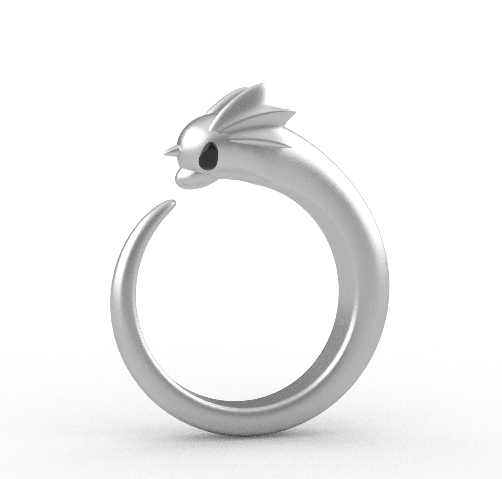 Pokemon Dratini Mini Dragon Ring