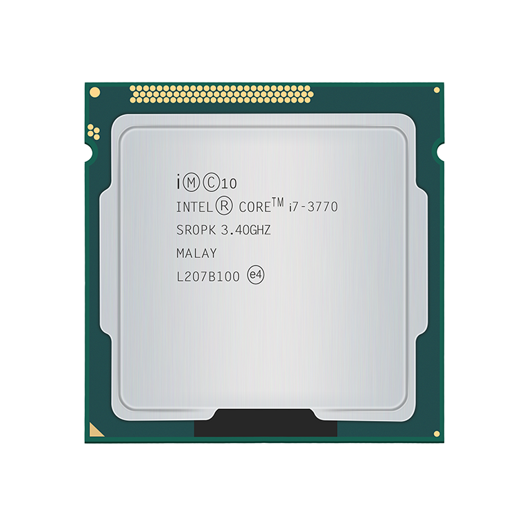 Низкая цена оригинальный процессор LGA 1155 Socket CPU Core i7 3770 3,4 ГГц 3400 МГц