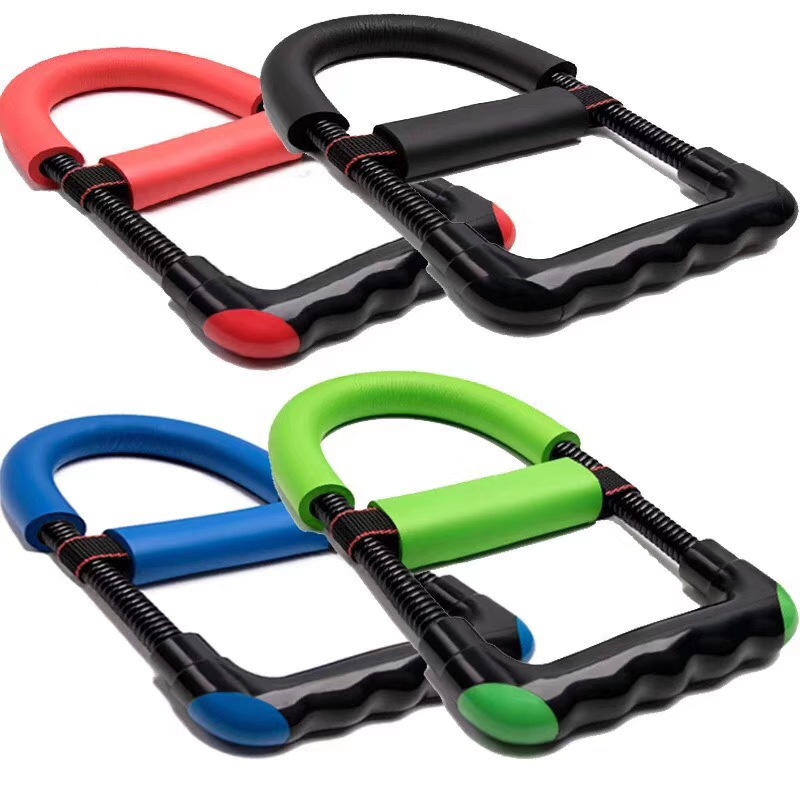 Wholesale adjustable hand grip strengthener home fitness exercise wrist force training device gym arm wrist weight strengthener