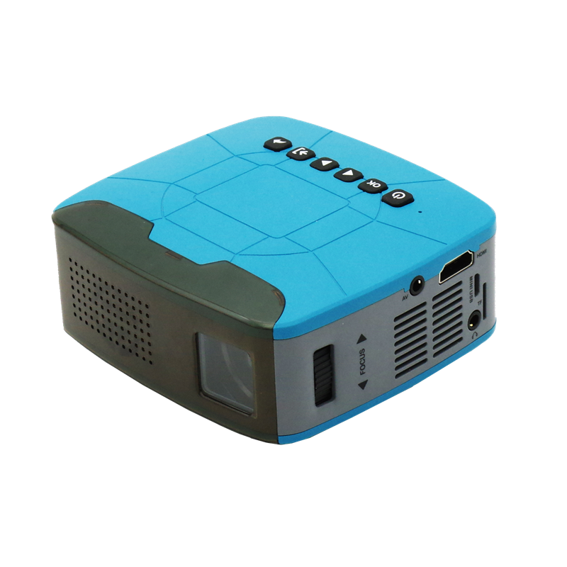 Mini Portable Projector U20 320*240 High Lumens Multimedia portable Mobile Phone Projector