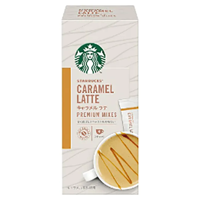 Japan coffee drinks Starbucks instant latte premium mix series