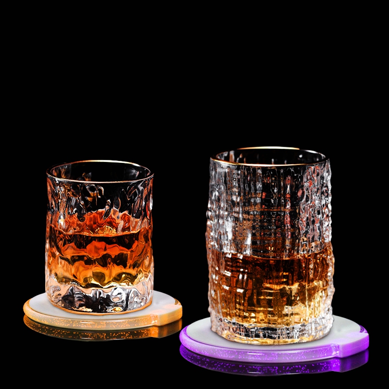 Customized Logo LED Light-Up Coaster Nightclub Bar Party Gravity Sensor Drink Cup Bottle Sticker Colorful Wedding Christmas