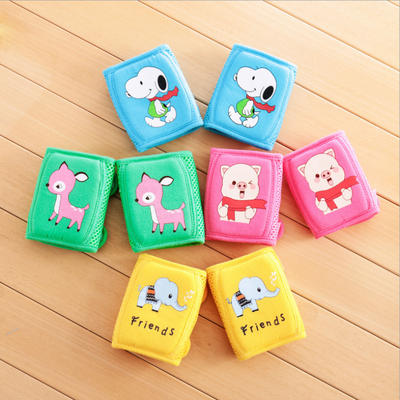 Best selling Adjustable Breathable Baby Toddler Infant Crawling Knee Elbow Protector pads