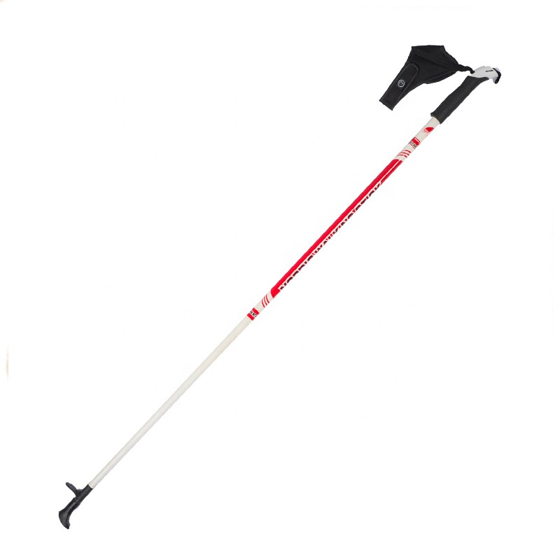 Aluminum alloy can be folded and disassembled portable outdoor snow poles with wrist guard ski pole aluminium tubing