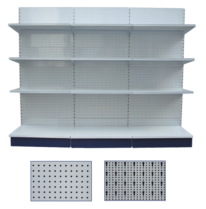 Grocery Store Customize Metal Supermarket Shelves Display Racks