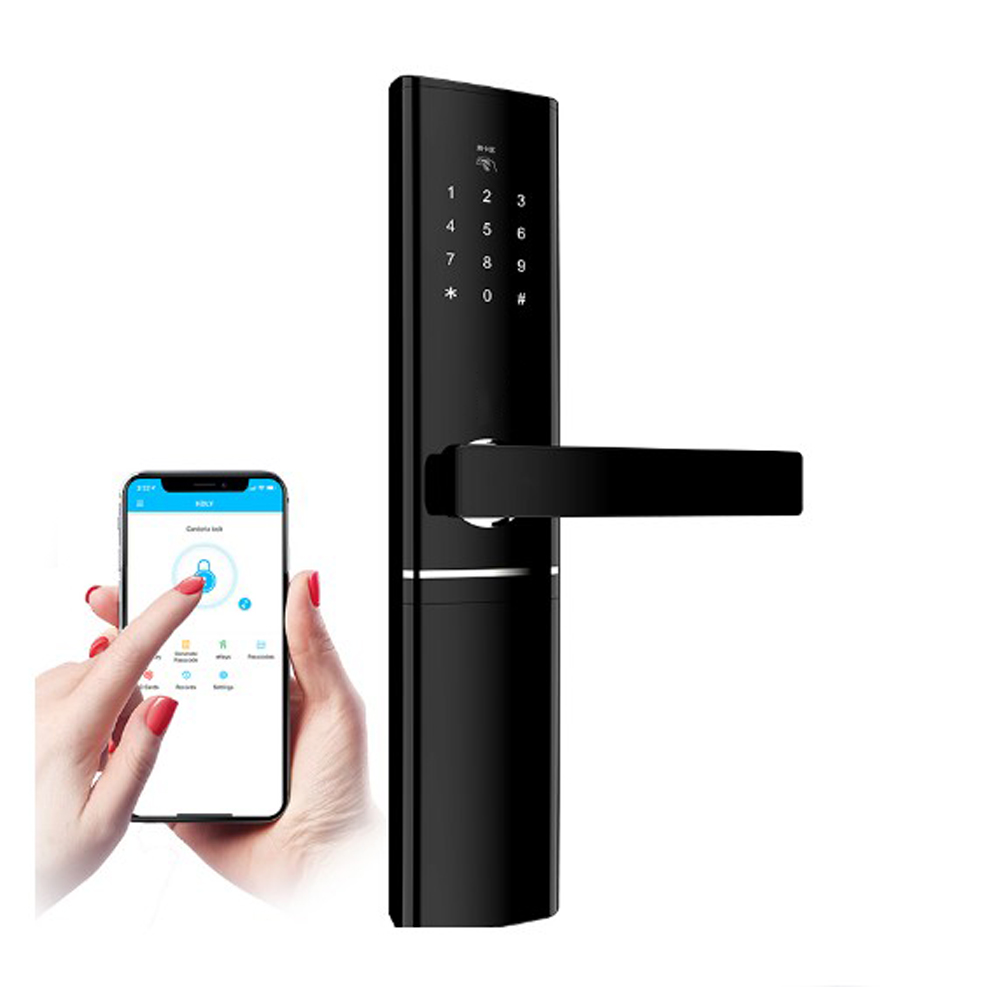 Умный новый Wifi приложение электронный Bluetooth цифровой биометрический отпечаток пальца ключ Пароль Код BLE Блокировка дверного шкафчика