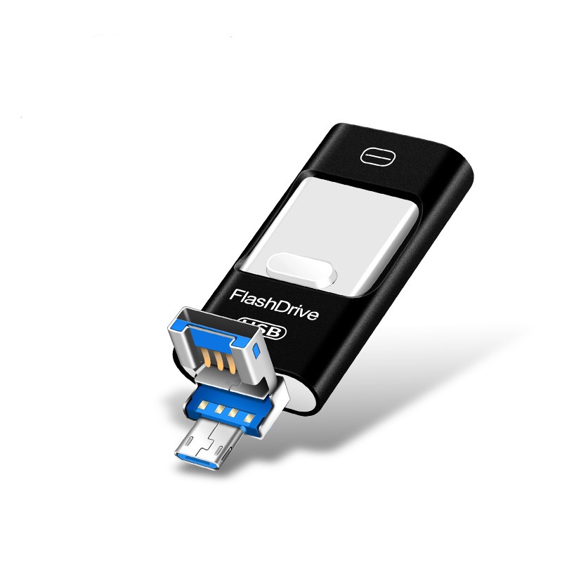 Высокая скорость 64 Гб otg usb3.0 карта памяти для iphone и компьютера 3 в 1 фото карта OTG карта памяти