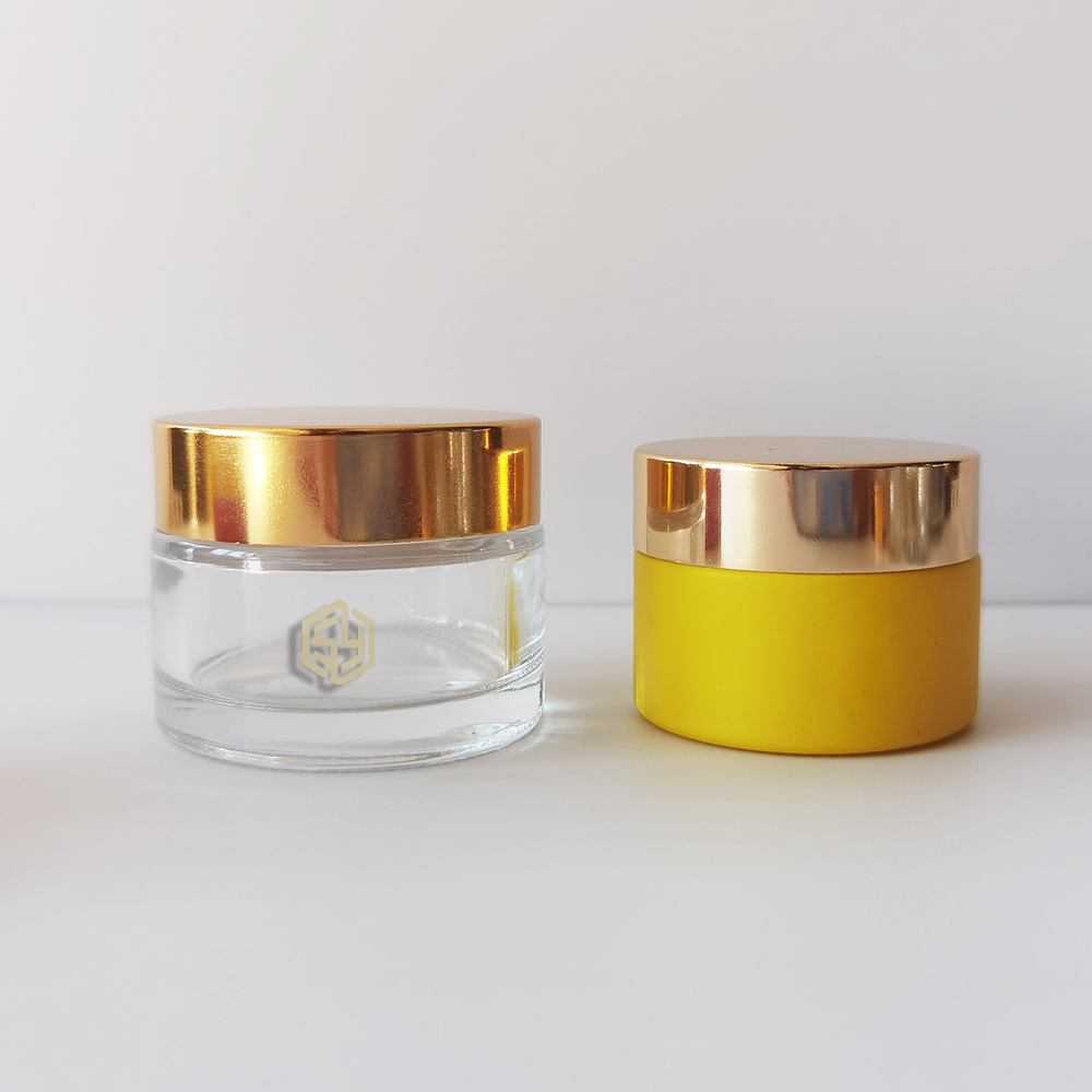 4 oz 100ml 50 gm empty luxury custom black frosted pink marble wheat straw cosmetic packaging cream glass cosmetic jars