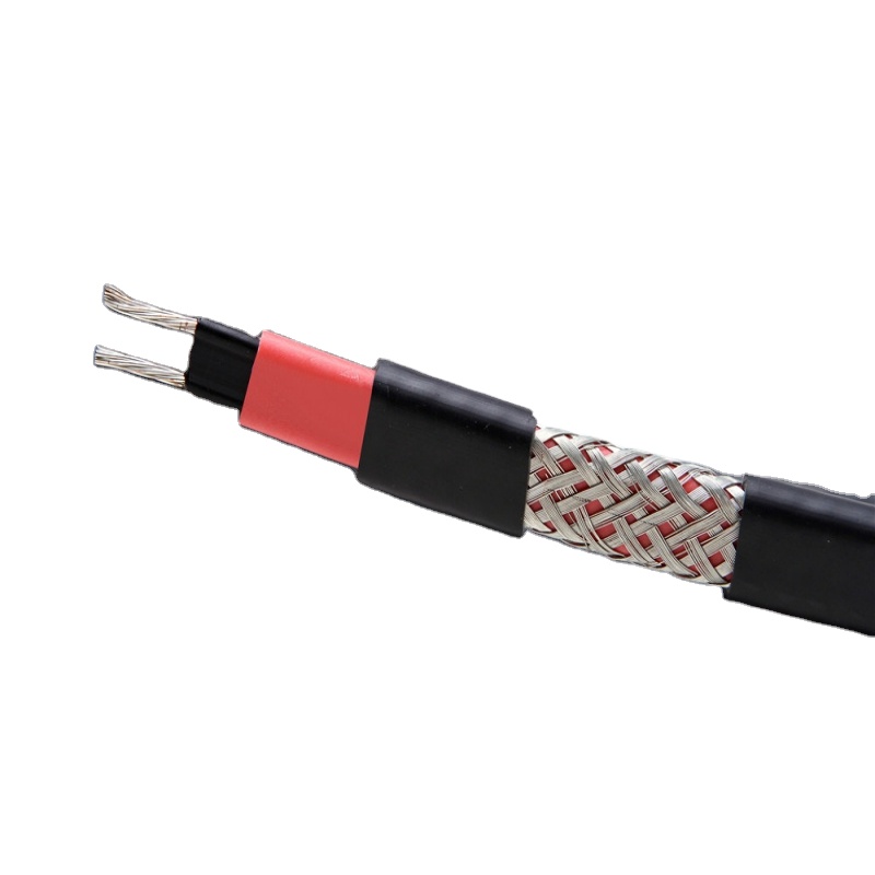 10W/M 15W/M 20W/M Snow Ice Melting Self Regulating Electric Heating Trace Cable