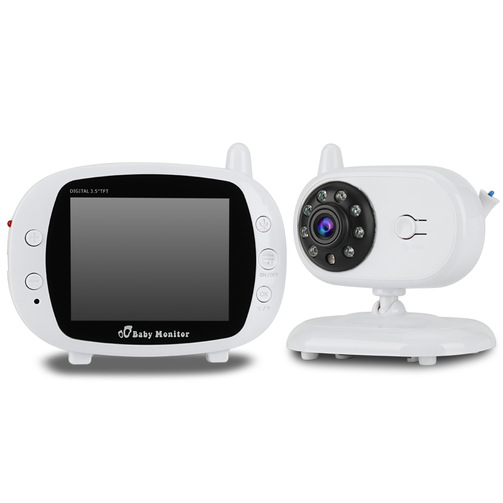 OEM Home 2,4 ghz беспроводной 3,5 дюймовый ЖК-дисплей видео Babyfoon аудио детский телефон камера монитор