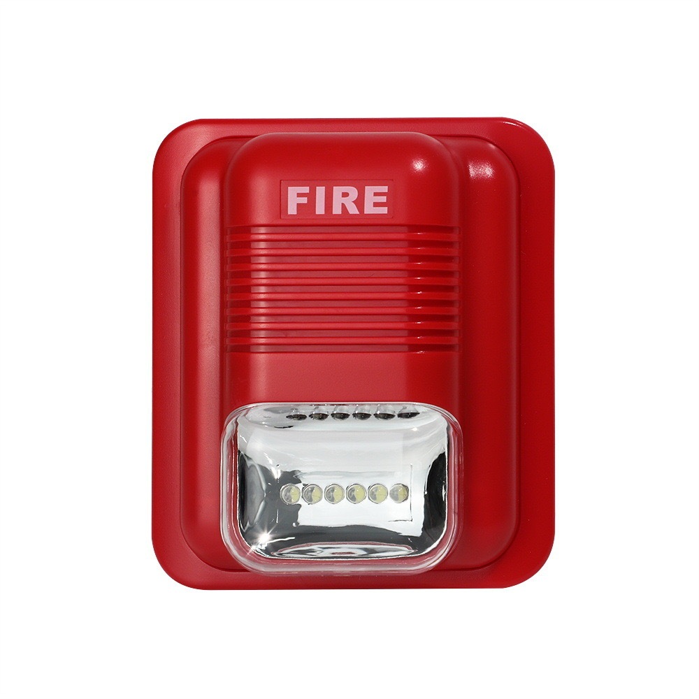 Best quality fire alarm bell sound, siren flicker with sound and light for fire safety alarm system