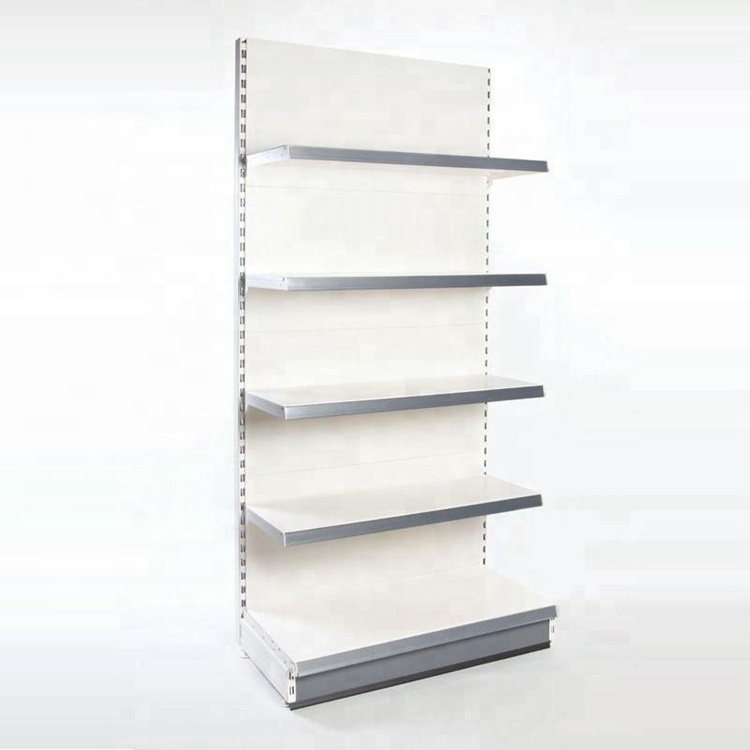 Multifunctional Flat Backboard Supermarket Food Display Shelf Accessories Gondola Racking