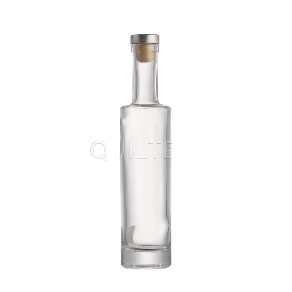 Small Empty Mini Tequila 200ml Icewine Liquor Spirit Cocktails Glass Bottles With Stopper