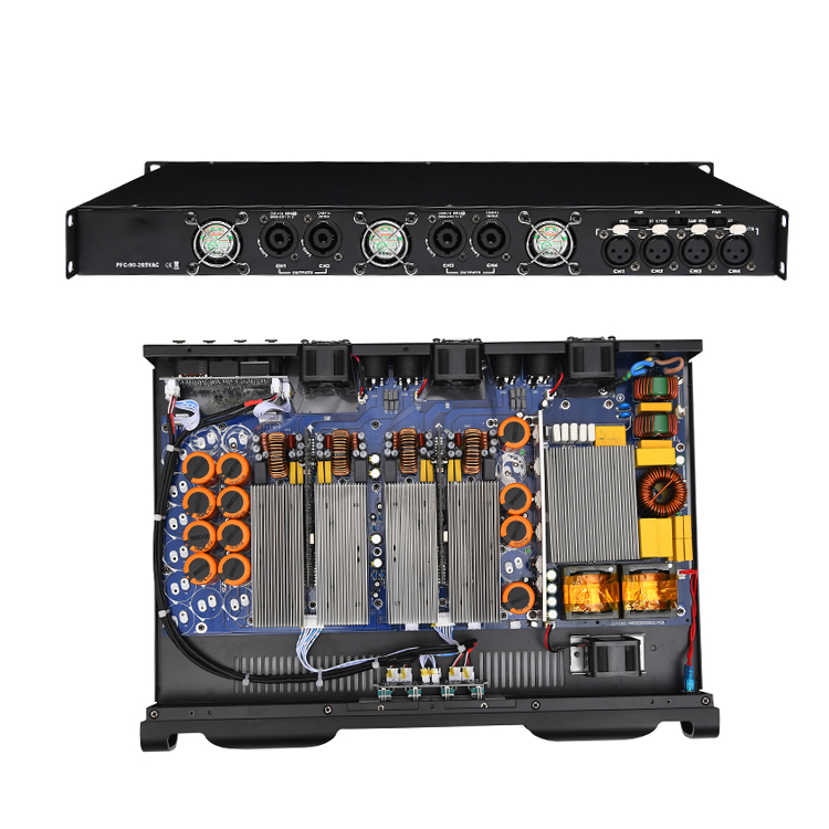 1000w 1100w 1200w 1300w 1400w класса d 1U 4 четыре канала 4-х канальный динамик модуль усилителя цифровой с сабвуфером выход