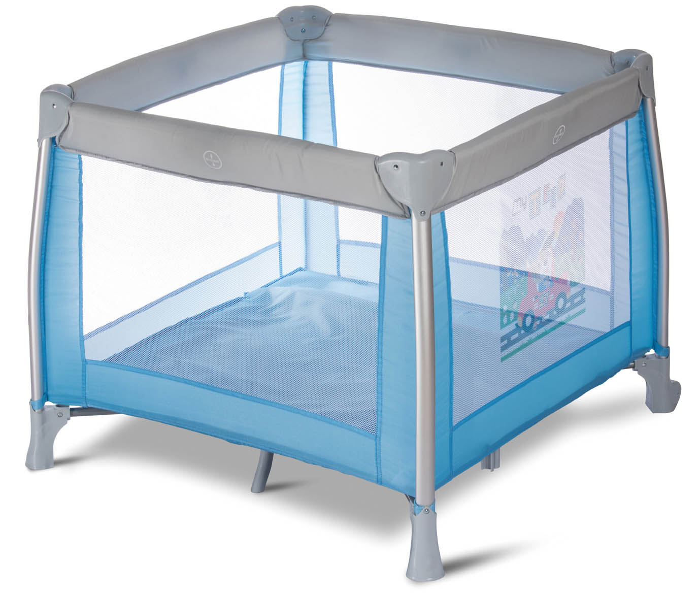 European Standards Folding Kids Square Travel Crib Cot Safety Baby Playpen