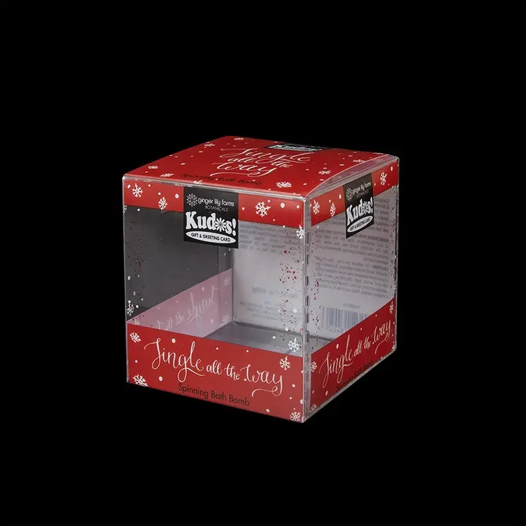 Transparent Box Promotion Gift Transparent Packaging Plastic Clear PET Box