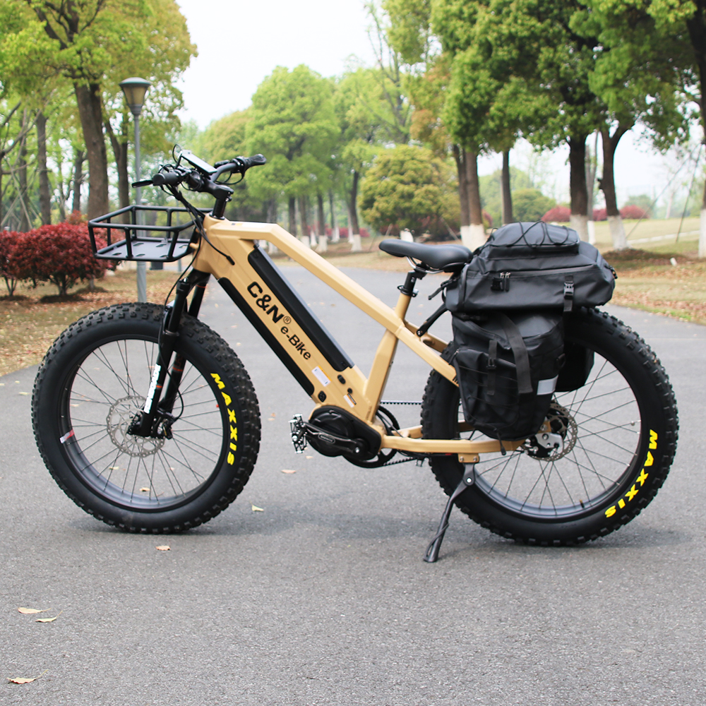 Электрический велосипед Rohloff, 14 скоростей, двойные батареи MD1000, китайский электрический велосипед с мотором Bafang ultra M620