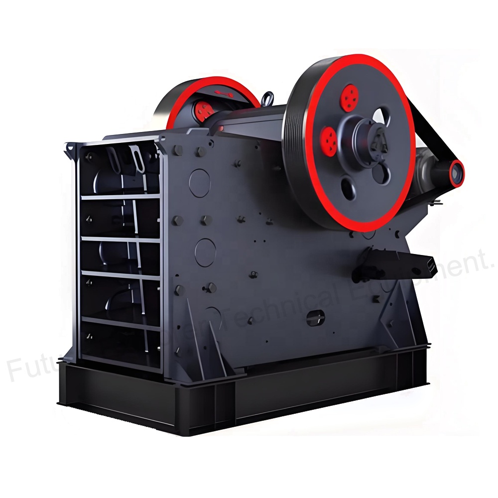 FETECH Mining Jaw Crusher Diesel Engine Stone and Rock Jaw Crusher Plant Machine for Separation Gold Diamond Zinc Mineral
