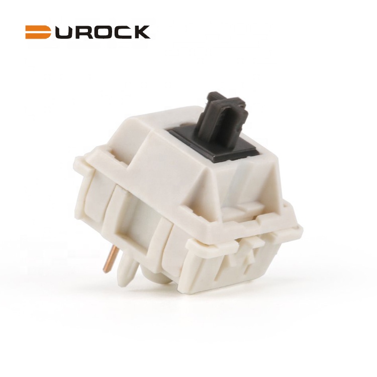 Тактильный переключатель Durock, 67 г, 62 г, 65 г, 78 г, 55 г, с Кремовым корпусом, стебель коала, механические переключатели для клавиатуры «сделай сам»