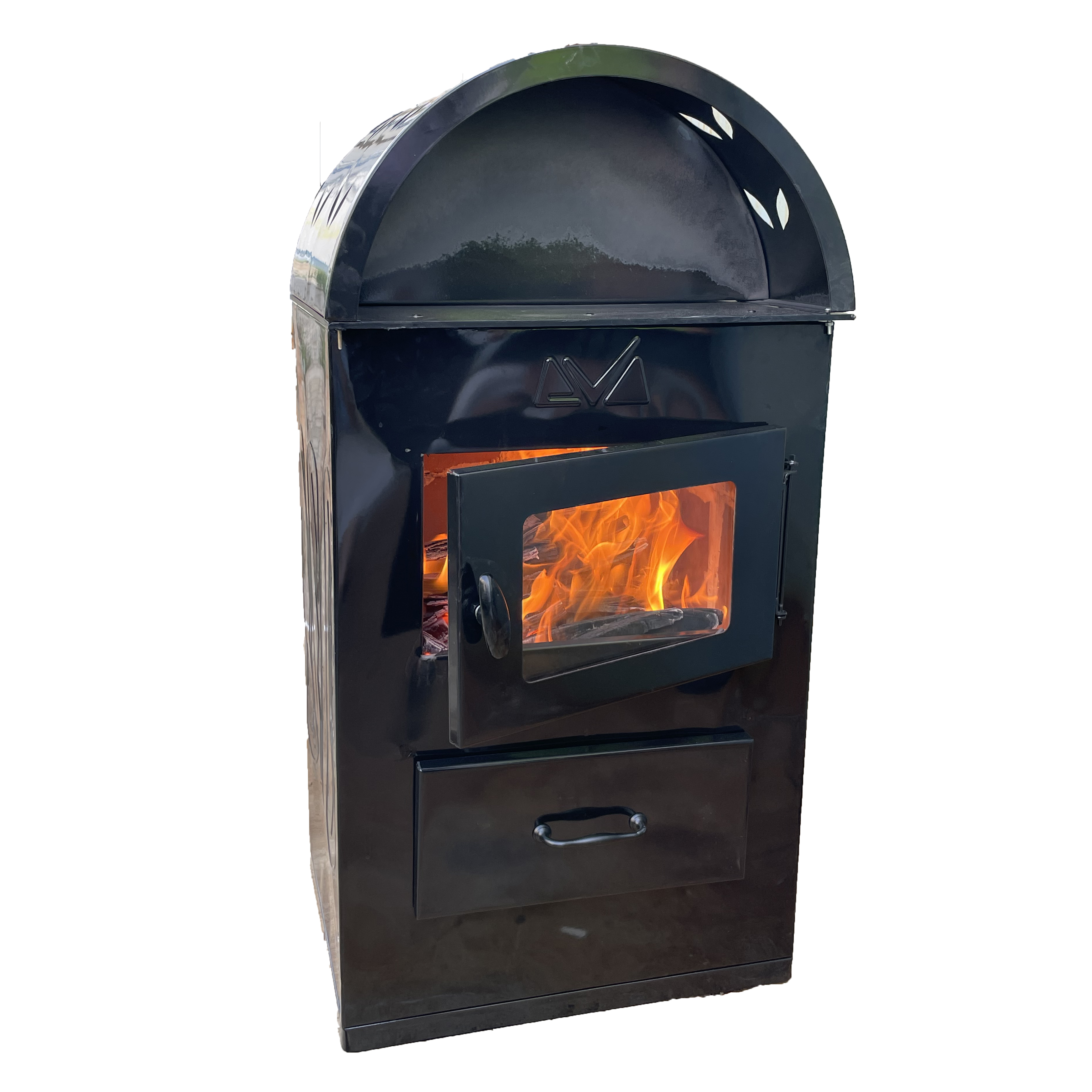 Morden Design Small Cast Iron steel Wood Burning Stove with Real